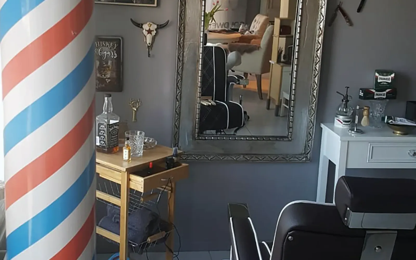 Interieur van Studio King